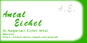 antal eichel business card